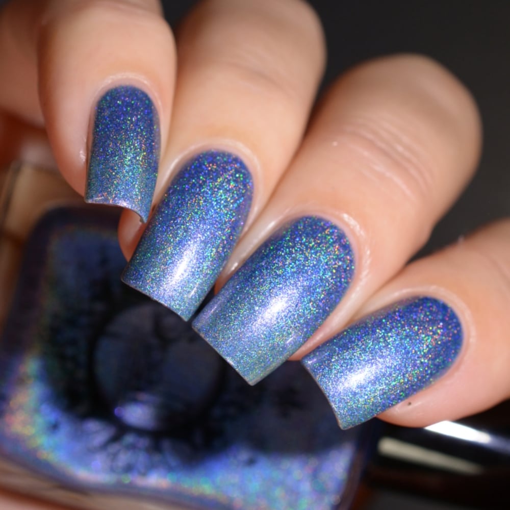 Image of ~Under the Moonlight~ periwinkle-purple/blue duochrome linear holo!