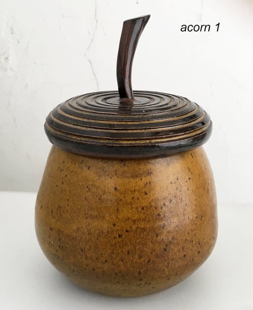Image of Acorn Shaped Jars, each
