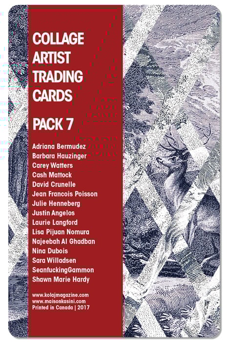 Image of Collage Artist Trading Cards, Pack Seven