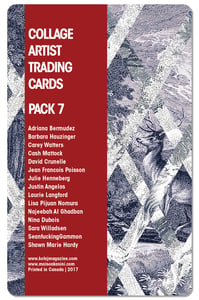 Image of Collage Artist Trading Cards, Pack Seven