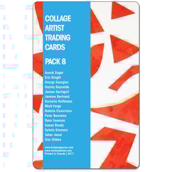 Image of Collage Artist Trading Cards Pack 8