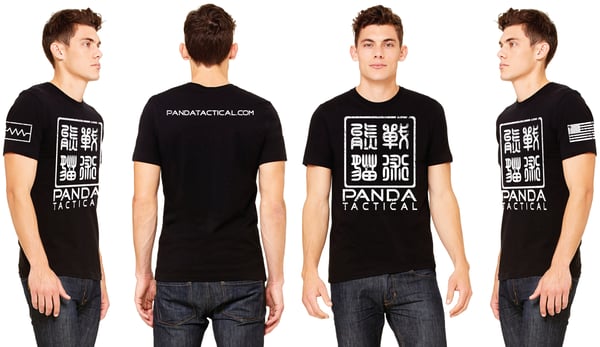 Image of MEN'S SHORT SLEEVE T-SHIRT - CHINESE LOGO