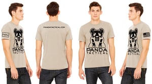 Image of MEN'S SHORT SLEEVE T-SHIRT - PUNISHER PANDA