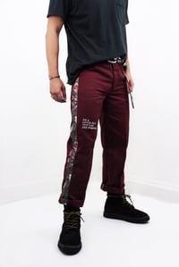 Image 1 of 777 PANTS - REDWINE