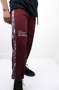 Image 5 of 777 PANTS - REDWINE