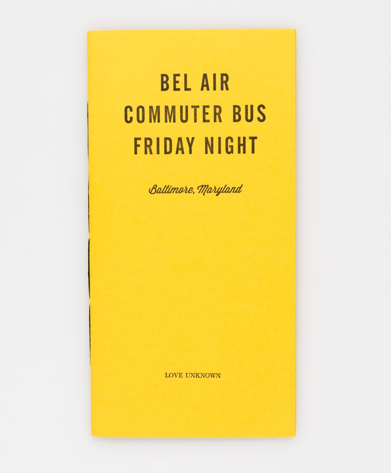 Image of Bel Air, Commuter Bus, Friday Night