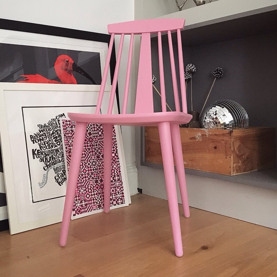Image of Mint in Pink - Reloved Side Chair