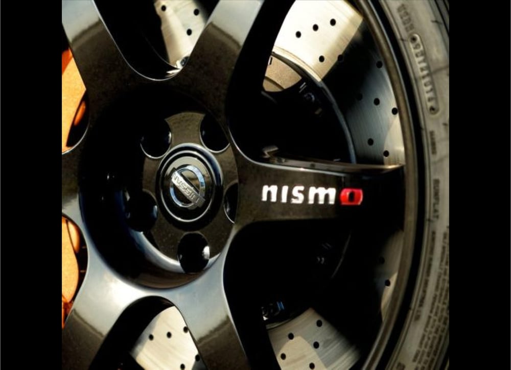 Image of NISMO Premium Wheel decals stickers x4