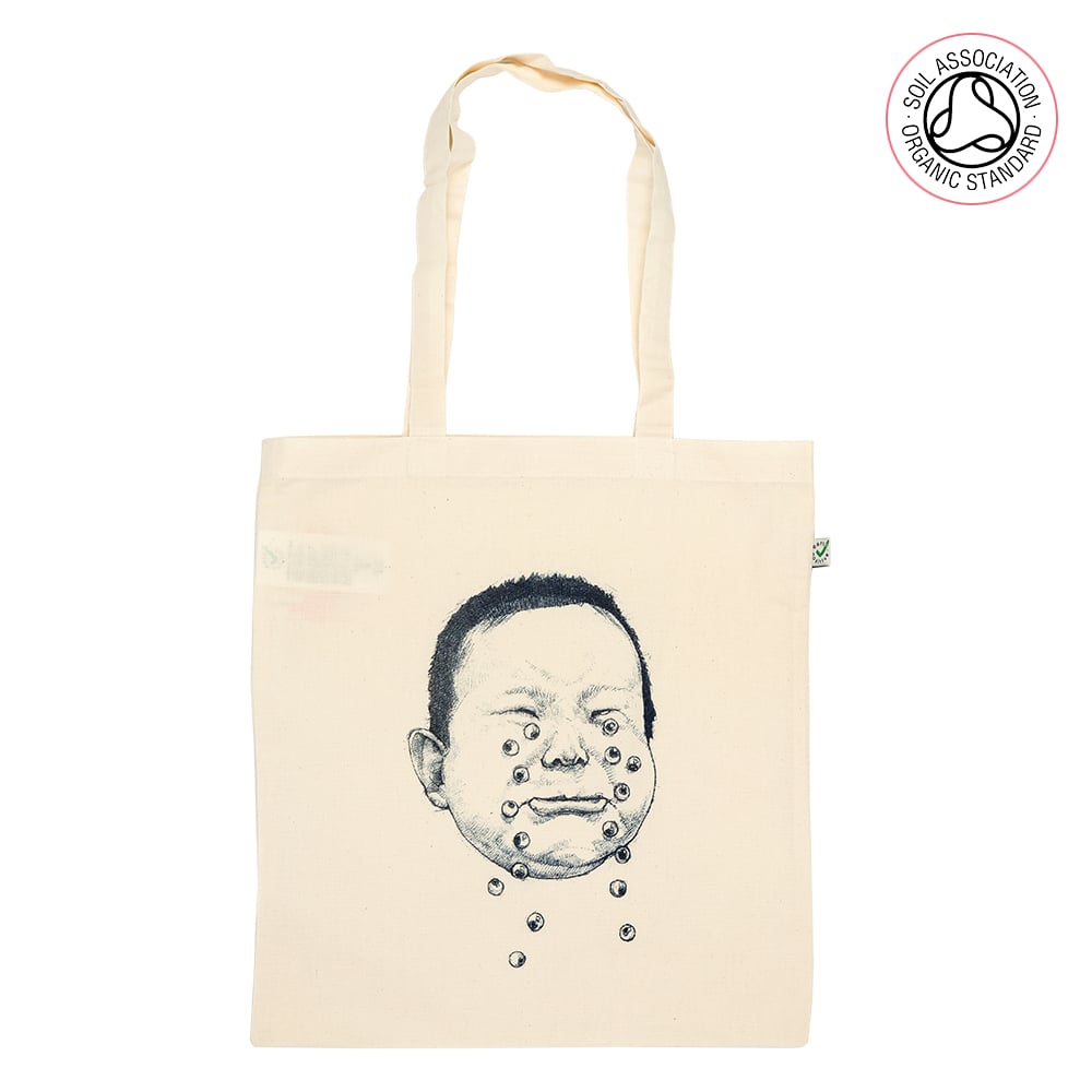 Cry Hard Tote Shopping Bag (Organic)