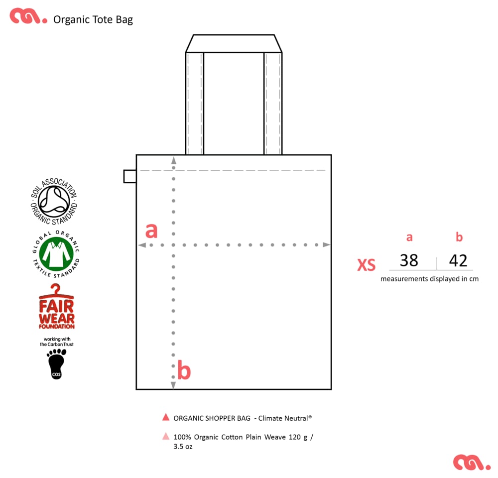 Cry Hard Tote Shopping Bag (Organic)