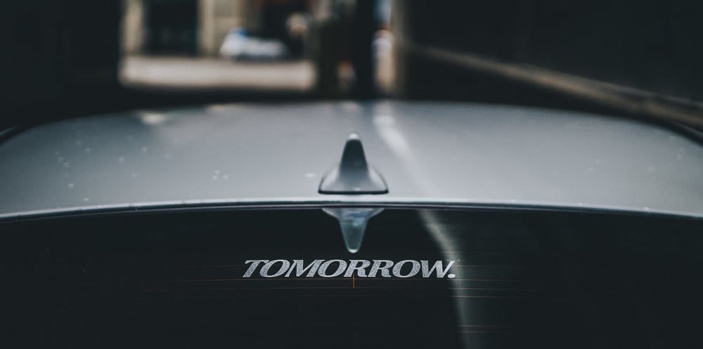 Image of 'Tomorrow' Die Cut