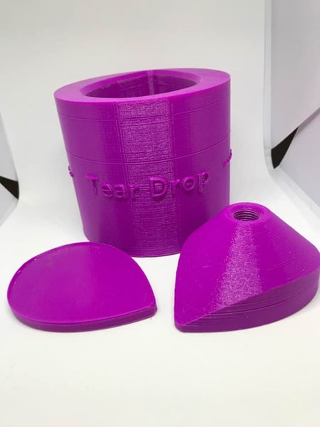Image of Tear Drop 3D mold