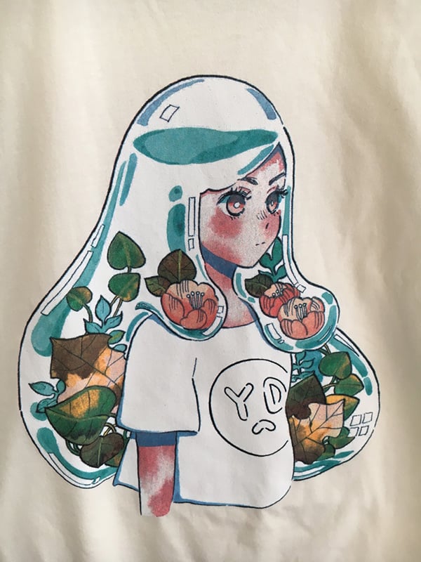 Image of AQUARIUM GIRL t-shirt by meyoco