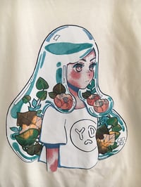 Image 2 of AQUARIUM GIRL t-shirt by meyoco
