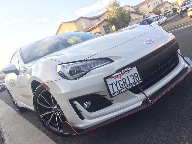 brz front splitter