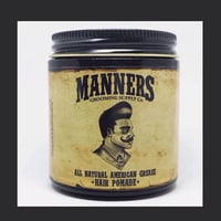 Image 5 of WAX-BASED POMADE (ALL-NATURAL) - 4oz. Amber Glass Jar (choose a scent)