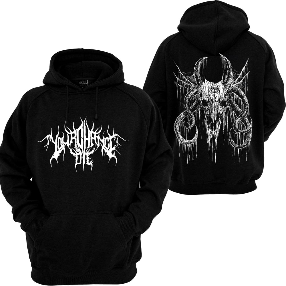 Image of Front and Back Logo Hoodie