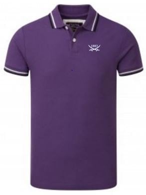 Image of Short Sleeved Purple Polo (Free UK postage)