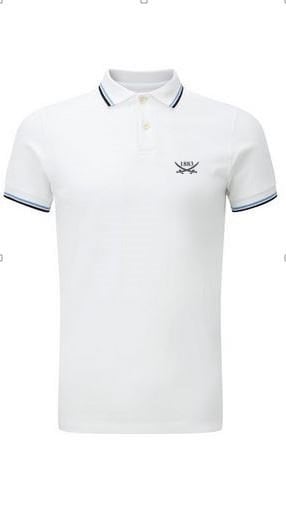 Image of Short Sleeved White Polo (Free UK postage)