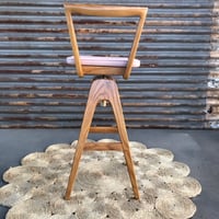 Image 4 of TH Brown Re-release Danish Bar stool ~ Light Ash ~