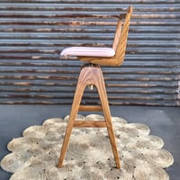 Image 3 of TH Brown Re-release Danish Bar stool ~ Light Ash ~