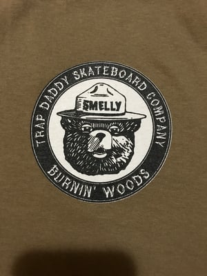 Image of Trap Daddy Burnin' Woods-T (Safari Green)