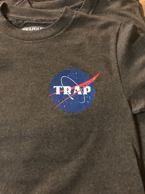 Image of Trap Daddy Outer Space-T (Charcoal Heather)