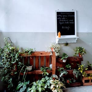 Country Chalkboard (white)