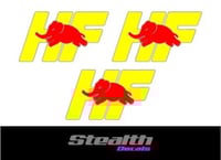 Image 1 of Lancia Delta Intergrale HF Premium Decals Stickers x3