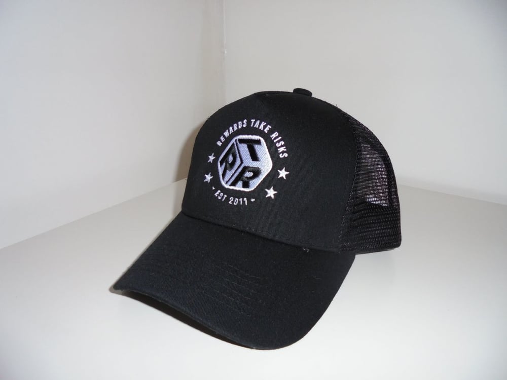 Image of Original Rewards Take Risks Trucker Cap