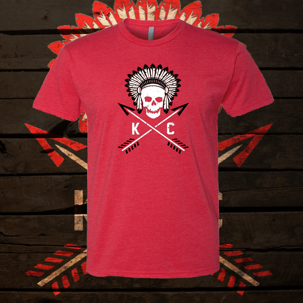 Image of Crossed Arrows Tee | Red