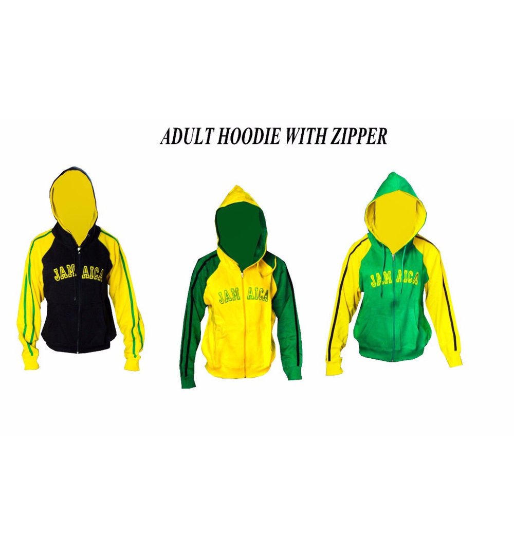 Jamaica Hoodie with Zipper 