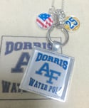 Air Force Academy Square Necklace