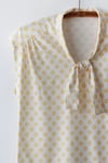 Image of SOLD Yellow Polka Dot Blouse