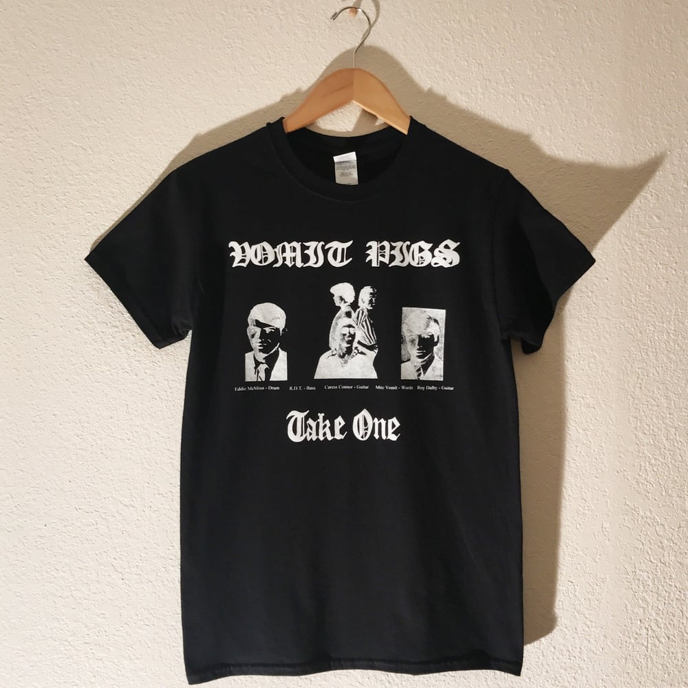 Image of Vomit Pigs "Take One" Tee