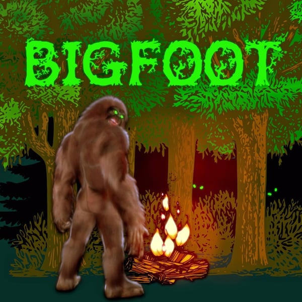 Image of Bigfoot Sticker x2