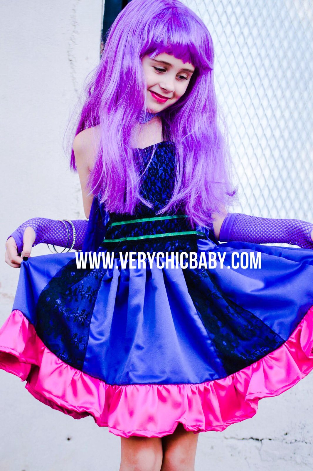 mal descendants 2 purple dress Descendants 2 Mal Costume