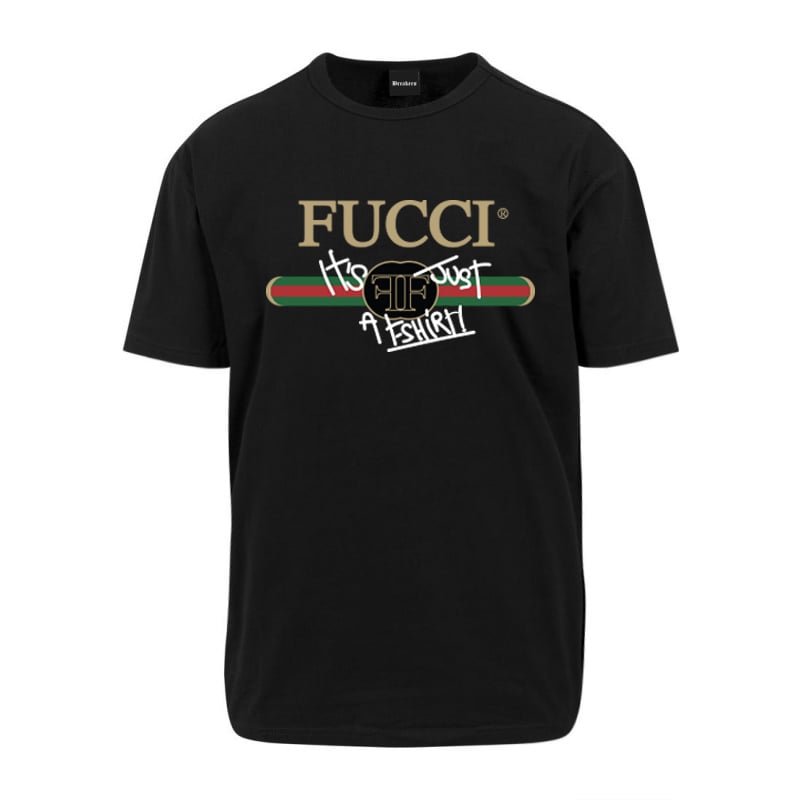 Image of Fucci "It's just a t-shirt" BLACK
