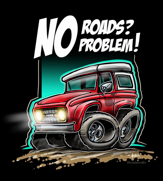Image of NO ROADS...NO PROBLEM