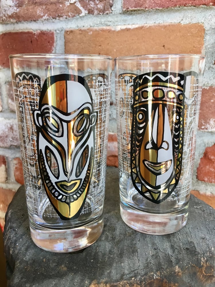 Tiki Diablo Tiki Diablo Zombie Glass (4) set