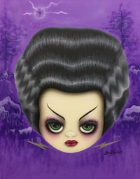 Little Miss Frankenstein Print