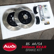 Image of PROJECTB5 -  AUDI B5/C5 300mm REAR Brake Upgrade