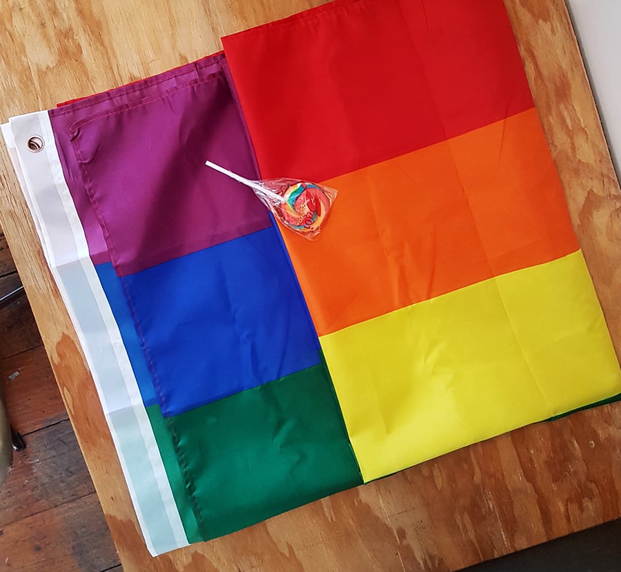 Image of RAINBOW FLAG