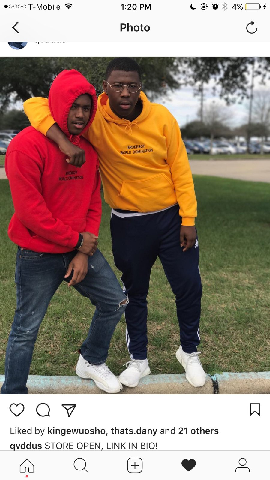 Image of Yellow/Orange Brokeboy Hoodie