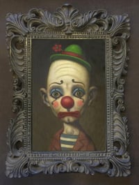 "Anxiety Clown" <br>Limited Edition Print <br>in Special Frame <br>by Marion Peck