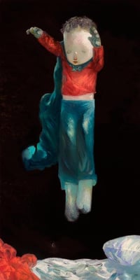 <b>Joe Sorren's</b> <br>Original Painting <br><b>"Midnight Jaunt" </b>