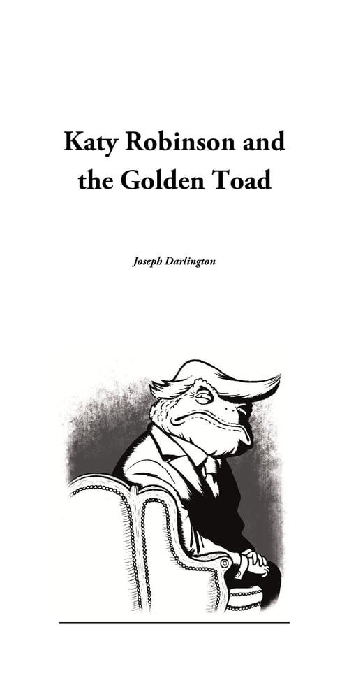Image of Katy Robinson and the Golden Toad