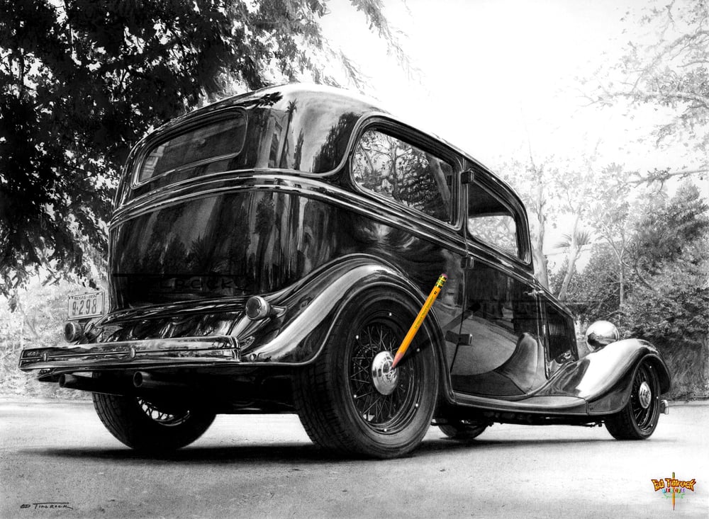 Image of Brad's '33 Tudor 11x17 Print