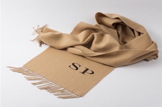 Image of Cashmere Personlised Scarf