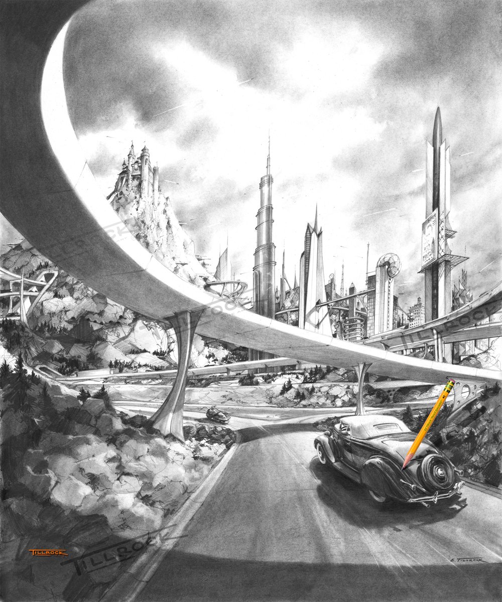 Image of "Clock Speed" 11x17 Print